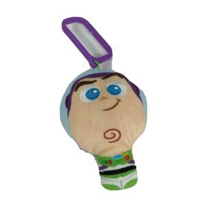 Disney Buzz Lightyear Plush Clip Keychain Backpack  Purple